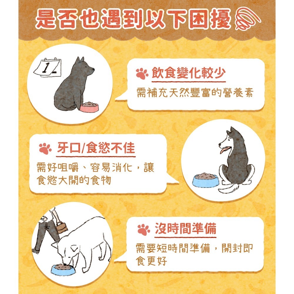 飼糧倉｜鮮食餐包 六種口味 全齡犬 150g-細節圖5