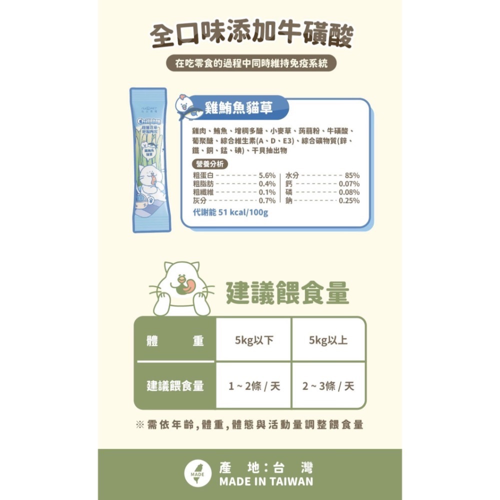 雞鮪魚貓草