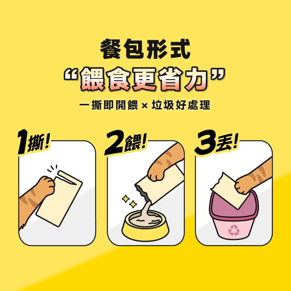 怪獸部落｜機能主食肉肉包50g 一盒12包 全齡貓-細節圖6
