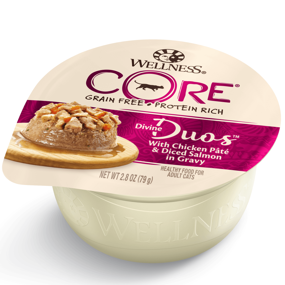 【貓】CORE DD主食餐杯-鮭魚肉塊+雞肉泥79g（2027/01）