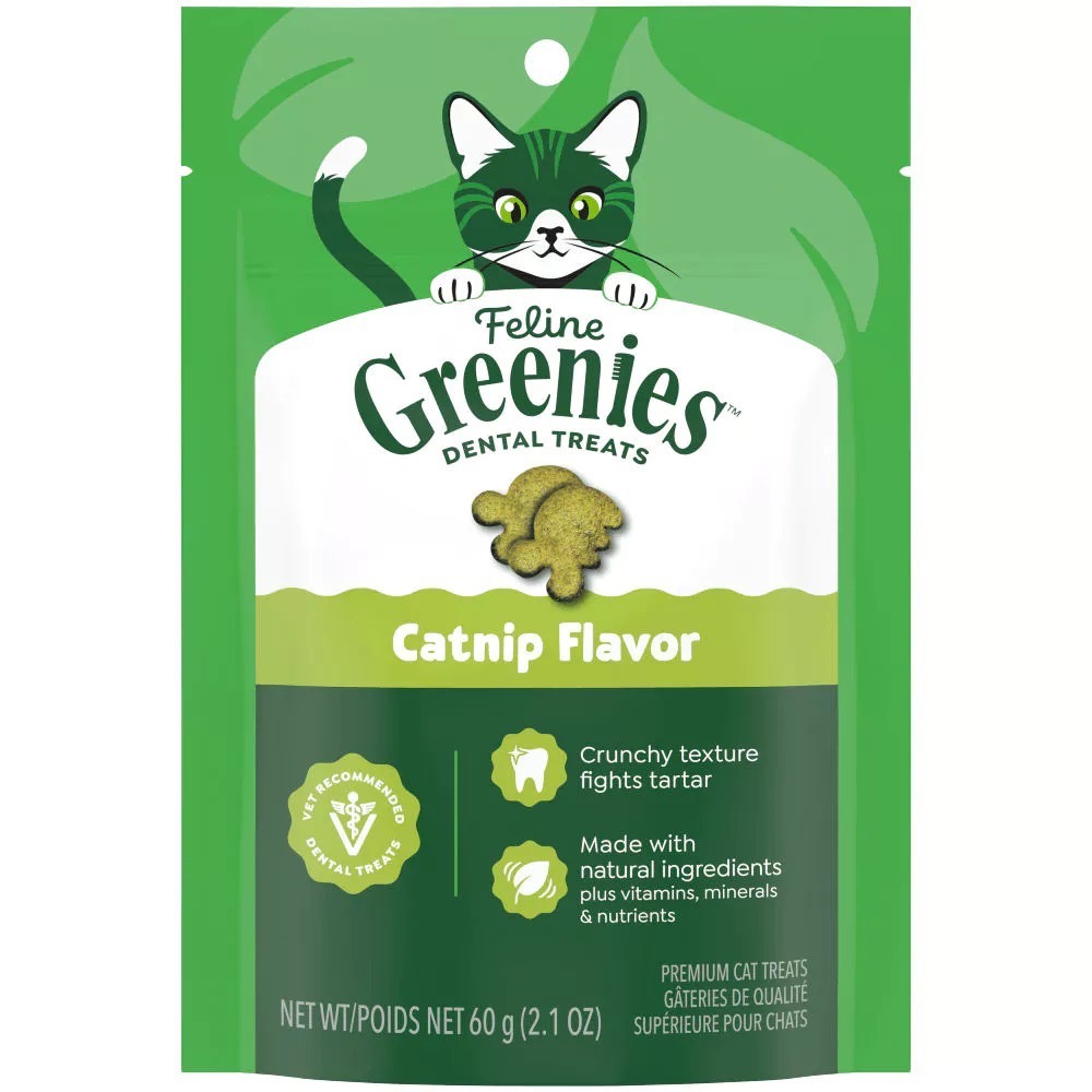 健綠 Greenies｜貓咪潔牙餅2.1oz（60g）-規格圖5