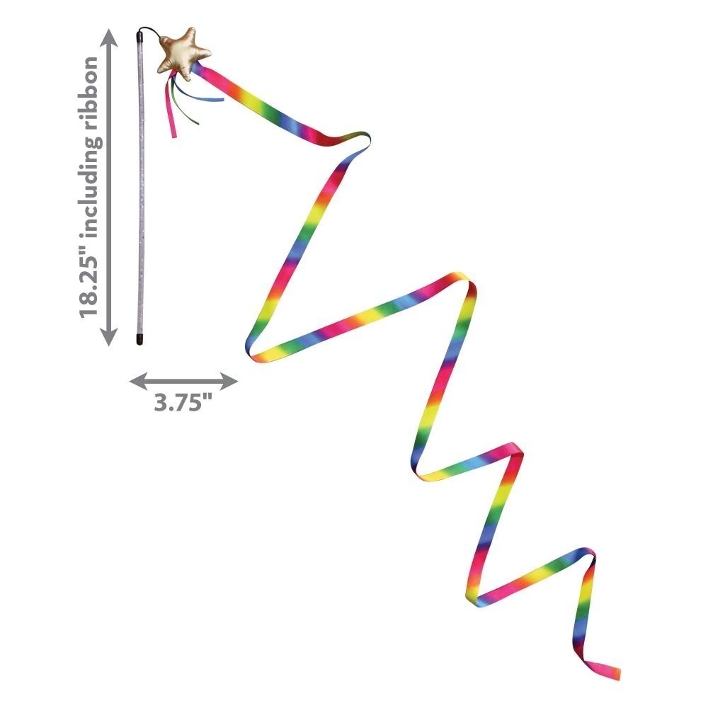 [喵皇帝] 美國KONG CAT53 彩虹星星逗貓棒 貓玩具-細節圖4