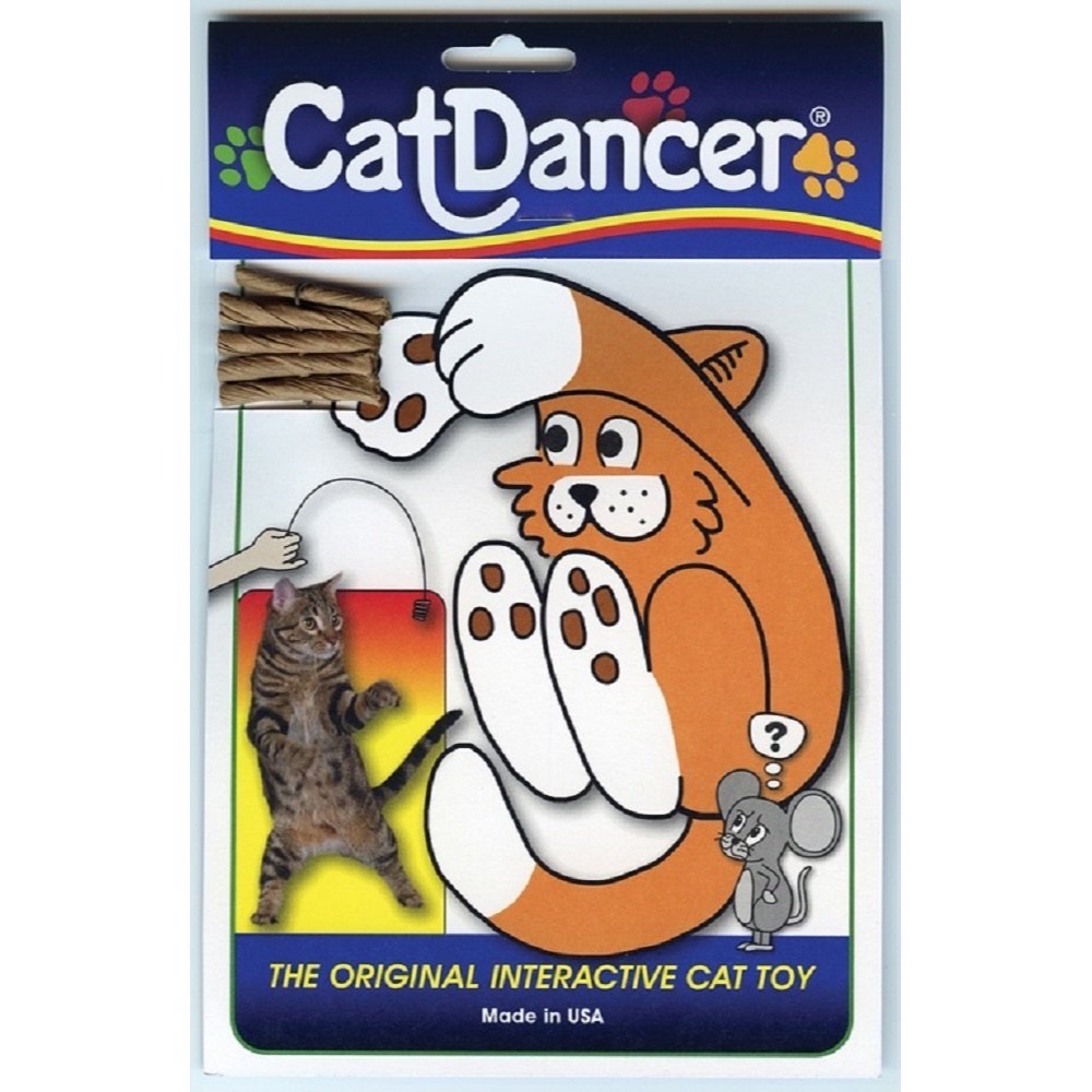 [喵皇帝] 正版美國Cat Dancer貓舞者互動貓玩具鋼絲逗貓棒-規格圖4