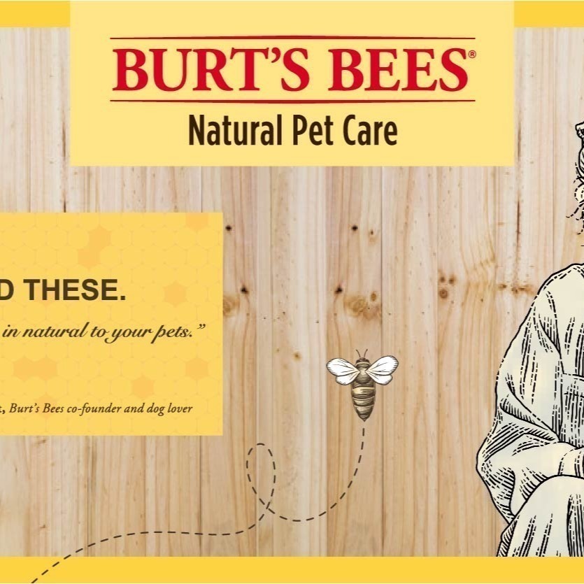 [喵皇帝] Burts Bees 伯特小蜜蜂爺爺 寵物 乳油木果蜂蜜牛奶沐浴露 貓用洗毛精 護毛素-細節圖2