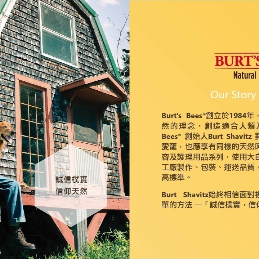 [喵皇帝] Burts Bees 伯特小蜜蜂爺爺 寵物 乳油木果蜂蜜牛奶沐浴露 貓用洗毛精 護毛素-細節圖3