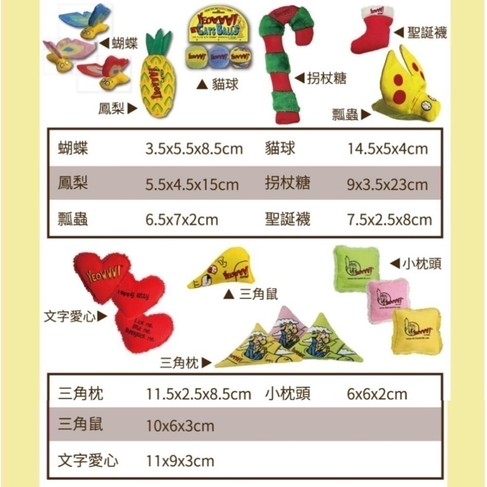 [喵皇帝] YEOWWW! 美國製 瘋狂貓有機貓草玩具 100%有機貓草無棉花-細節圖8