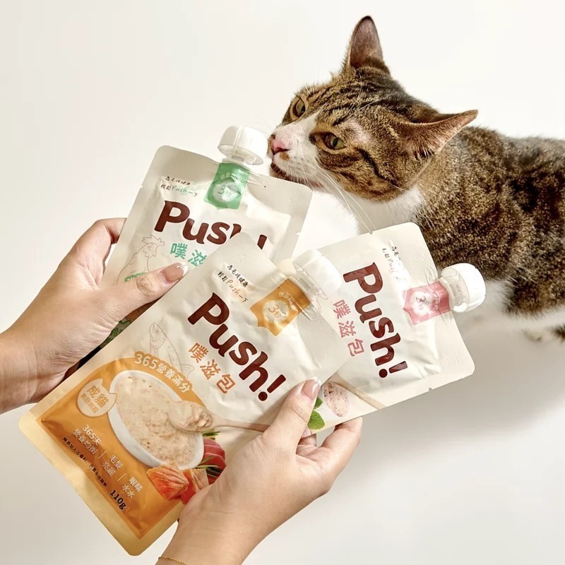 [喵皇帝] Push 噗滋包 旗艦系列噗滋包 110g 貓主食餐包 主食罐 貓罐頭-細節圖4