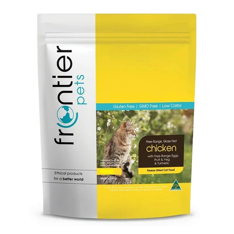 [喵皇帝] 澳洲 Frontier悅緻原凍 低敏原肉貓主食凍乾 300g 900g-細節圖3
