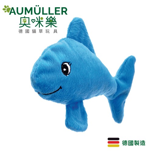 [喵皇帝] Aumüller 奧咪樂 德國貓草玩具-微笑小魚 纈草根 小麥殼 薰衣草 洋茴香-細節圖3