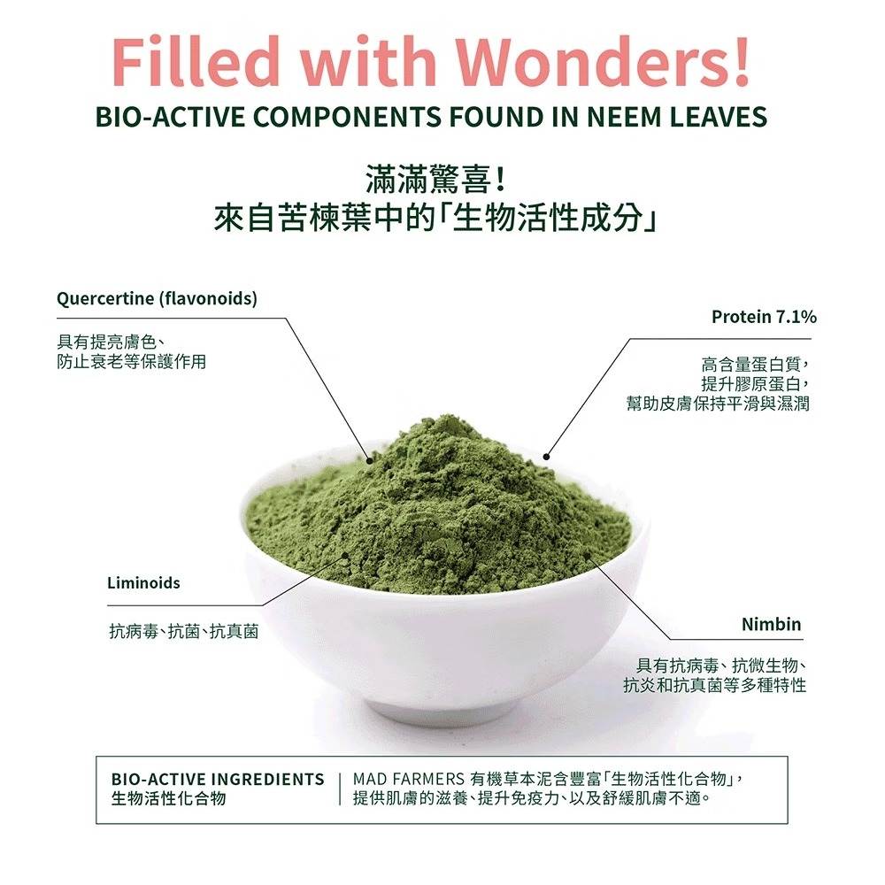 [喵皇帝] Mad Farmer 梅德農夫 草本泥 250g│100%印度苦楝萃取 犬貓適用 天然驅蟲 洗毛精-細節圖8