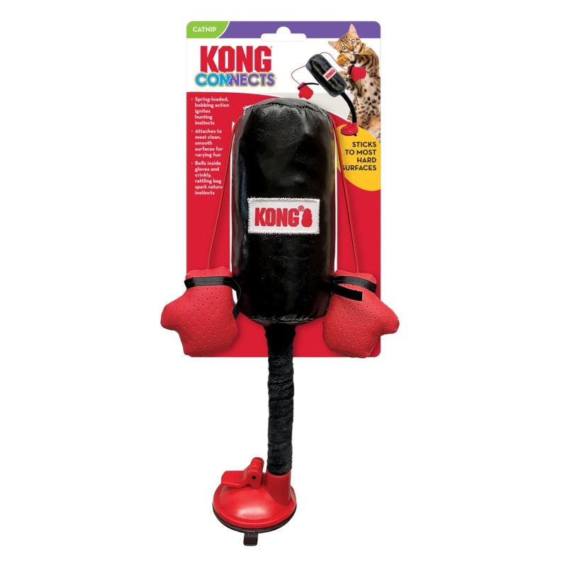 [喵皇帝] 美國 KONG CT58 吸盤拳擊沙包 貓玩具-細節圖2