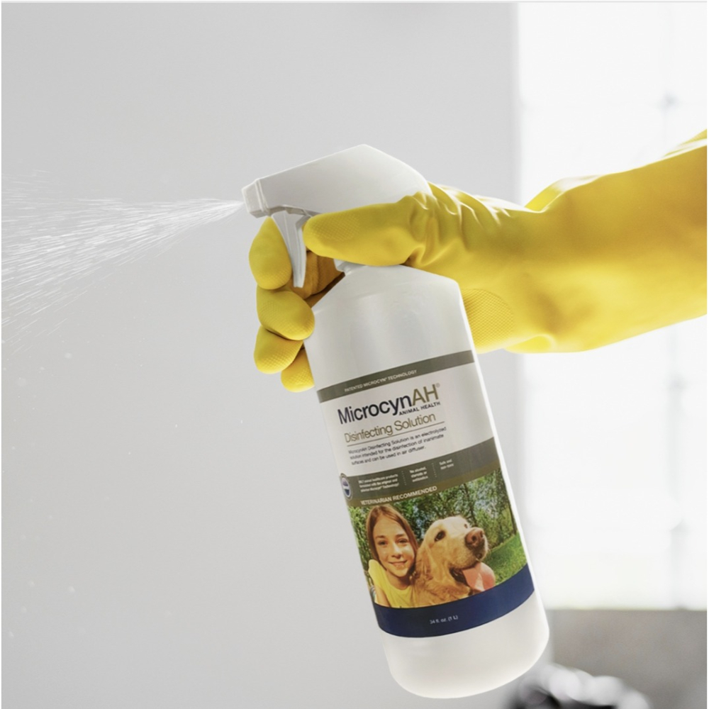[喵皇帝] MicrocynAH 麥高臣 淨化液 1L 寵物安全清潔劑 抗菌劑 環境清潔衛生-細節圖2