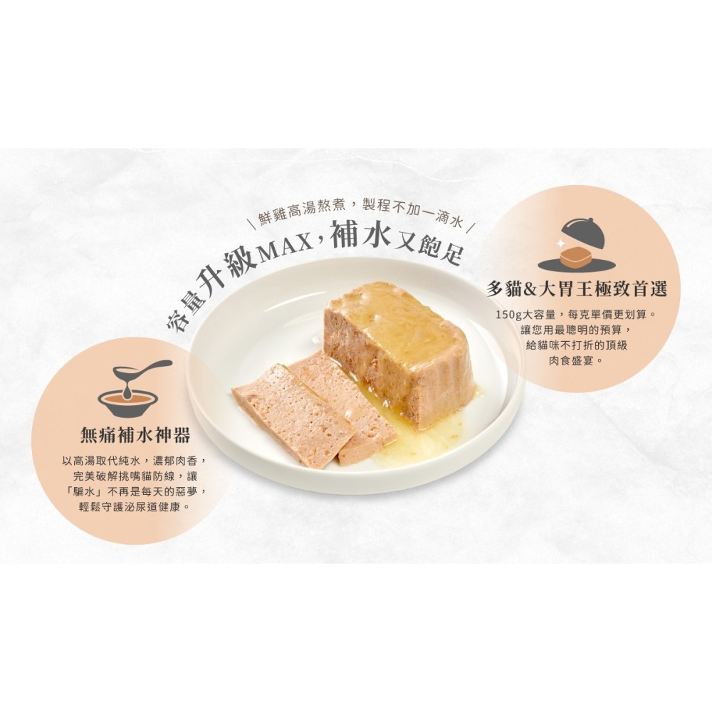 [喵皇帝] Hyperr 超躍 機能配方貓咪德國主食罐 餐盒 150g 貓罐頭-細節圖4