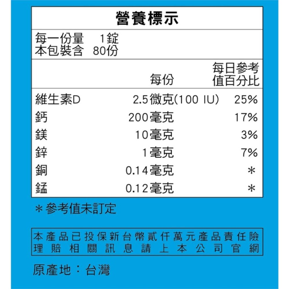 三多 檸檬酸鈣Plus80錠 升級配方《金太郎優選》-細節圖5