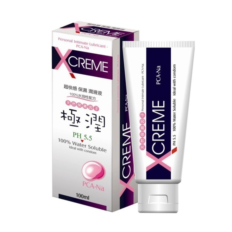 X-CREME 超快感潤滑液 水溶性潤滑液 (100ml) 保溼、水感、冰晶、蜜露、蘆薈、薰衣草、蔓越莓、玫瑰 潤滑劑-規格圖1