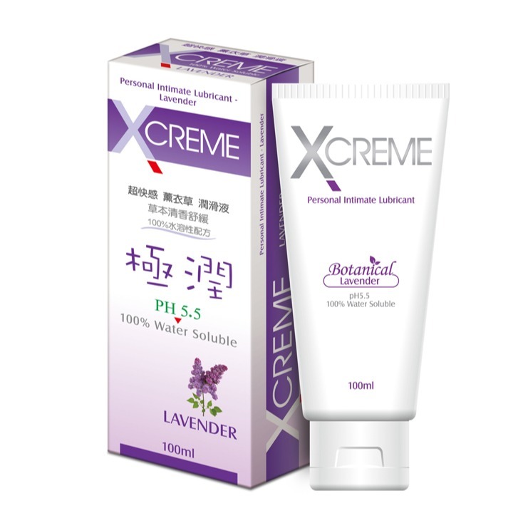 X-CREME水溶性潤滑液 (100ml) 保溼、水感、冰晶、蜜露、蘆薈、薰衣草、蔓越莓、玫瑰 潤滑劑-規格圖5