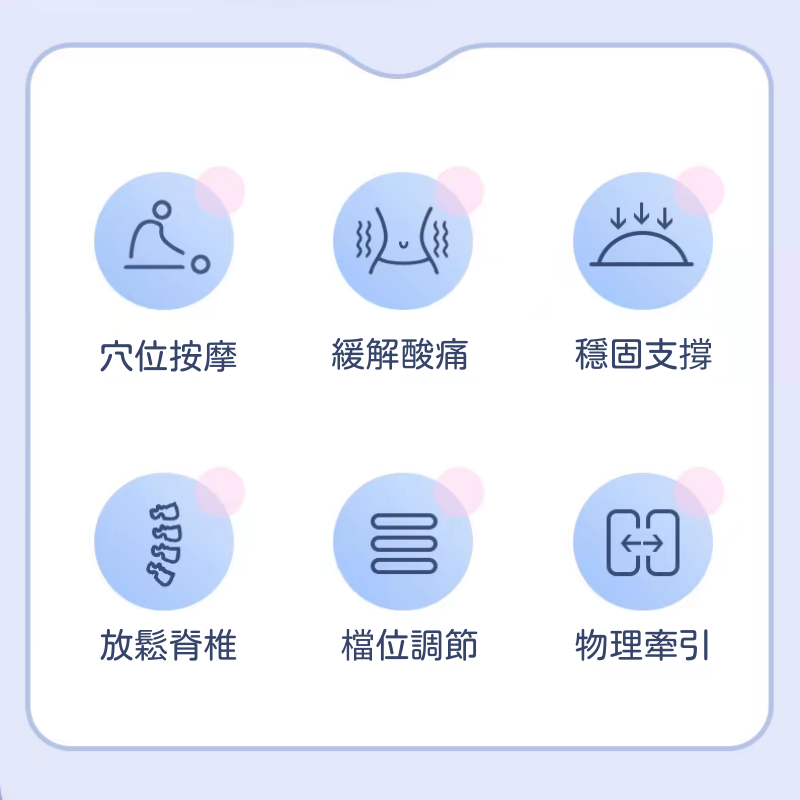 腰椎牽引器 腰椎伸展器 腰間盤 腰椎突出 牽引器 按摩 腰背痛 腰椎拉伸 舒緩理療神器-細節圖6