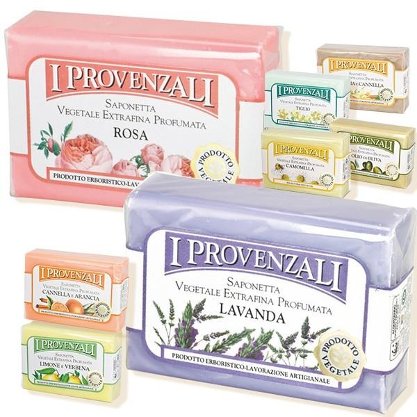 義大利 I Provenzali 草本手工香氛皂 100g 香皂 肥皂 沐浴皂 手工皂 洗顏皂 純素-YES 美妝-細節圖2