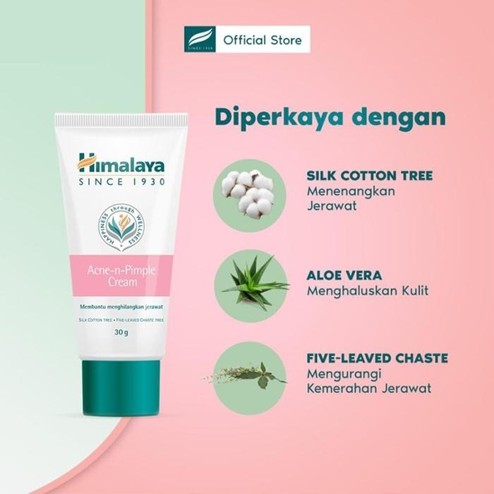 印度 Himalaya 喜馬拉雅 淨荳膏 30g Acne-n-Pimple Cream-YES美妝-細節圖3