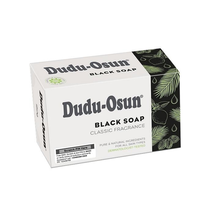 Dudu-Osun 經典非洲黑皂 150g 黑肥皂 非洲紫檀 香皂 草本皂 Black Soap-YES美妝-細節圖2