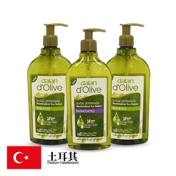土耳其 DALAN 橄欖油液體皂 400ml 佛手柑/舒緩放鬆/經典原味 液態皂 洗髮 沐浴 洗臉-YES美妝-細節圖2