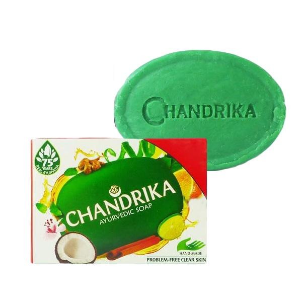 印度 Wipro Chandrika 阿育吠陀滋潤手工香皂 125g 肥皂 沐浴皂 美肌皂 印度皂 保溼滋養-YES美妝-細節圖4