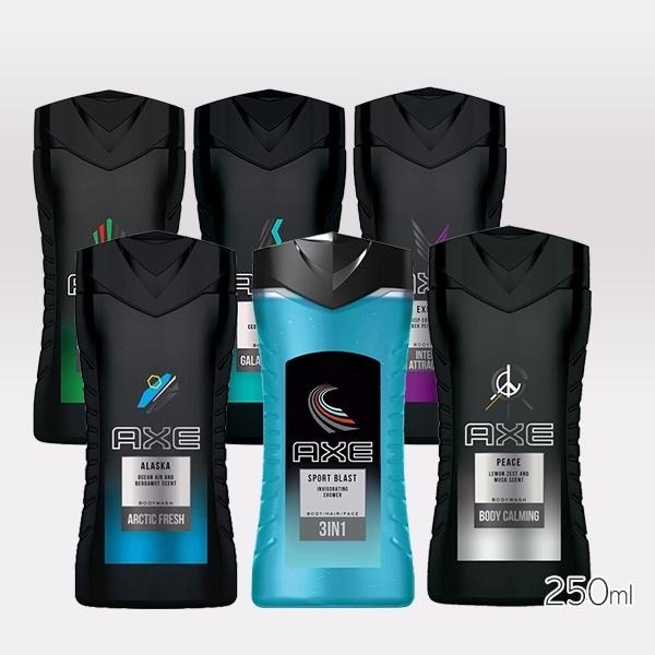 AXE 戰斧 男性香水沐浴乳 250ml/400ml 男士香氛 男用香水沐浴 洗澡 洗髮 洗臉 三合一-YES美妝-細節圖5