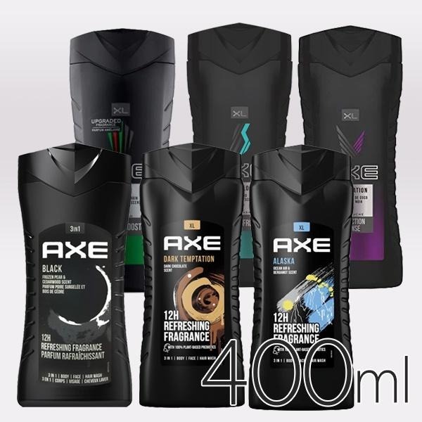 AXE 戰斧 男性香水沐浴乳 250ml/400ml 男士香氛 男用香水沐浴 洗澡 洗髮 洗臉 三合一-YES美妝-細節圖6