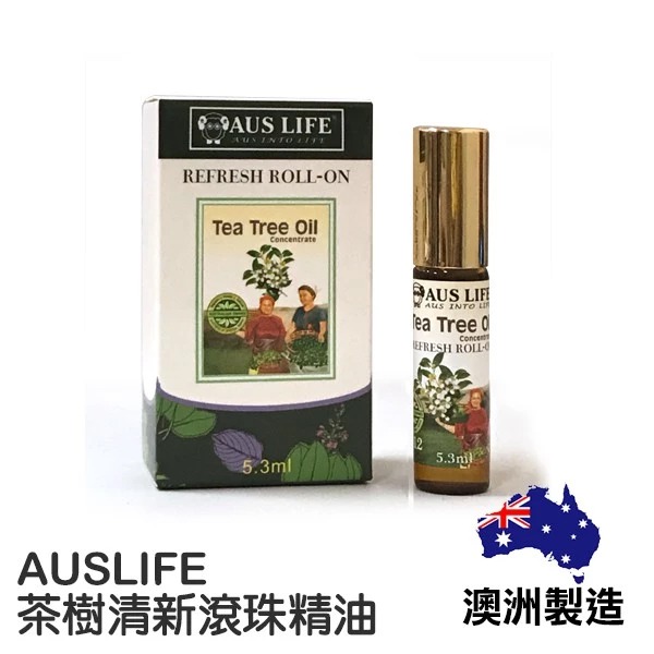 澳洲 AUSLIFE 澳思萊 薄荷超涼/茶樹清新/尤加利舒涼 滾珠精油 5.3ml 精油棒 茶樹精油 按摩-YES 美妝-規格圖8