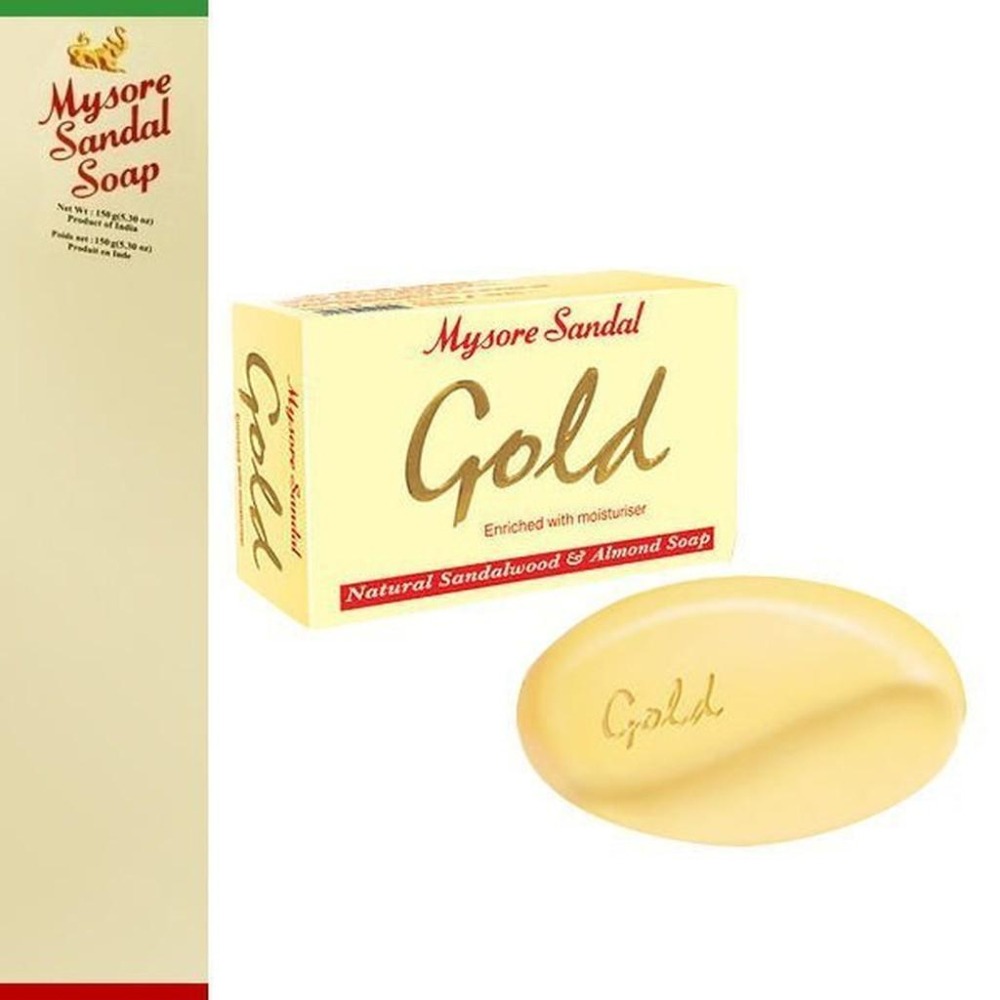 印度 Mysore 邁索爾 黃金檀香潤膚皂 125g 檀香香皂 肥皂 印度皂 美肌皂 沐浴皂-YES美妝-細節圖3
