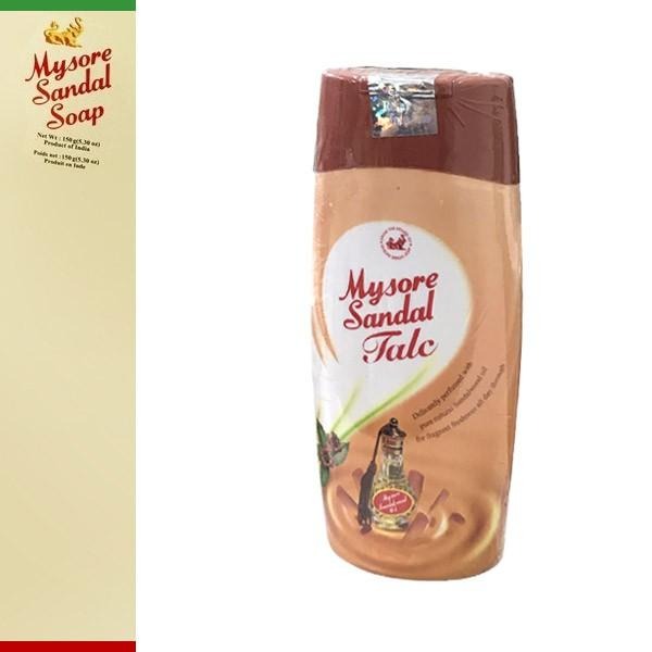 印度 Mysore 邁索爾 頂級檀香爽身粉/痱子粉 50g 100g Sandal Talc-YES 美妝-細節圖5