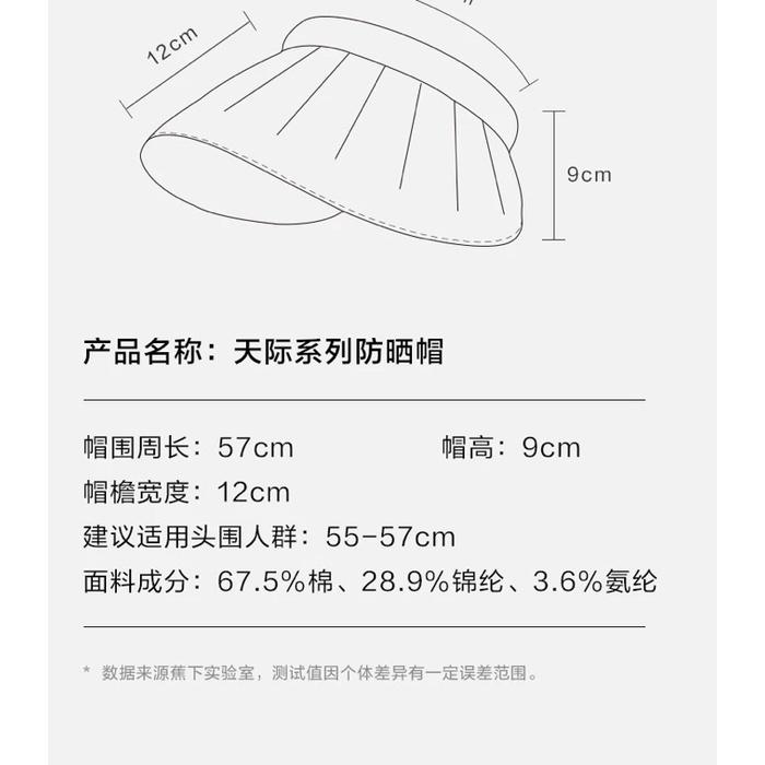 Cheerfulsprouts貝殼防曬帽女防紫外線夏季遮臉沙灘遮陽帽騎車空頂帽太陽帽子-細節圖9