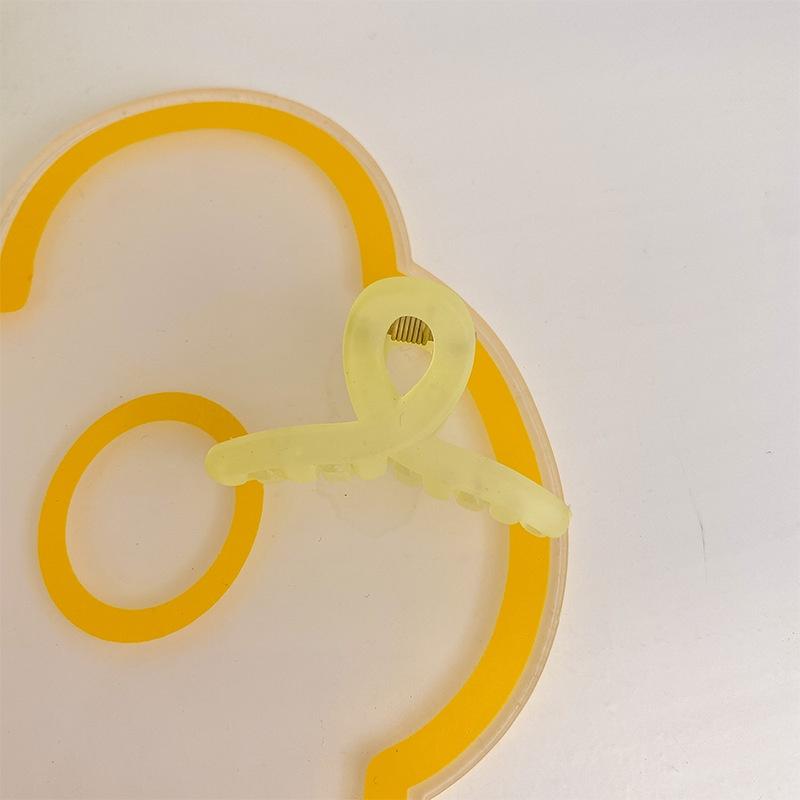 Cheerfulsprouts新款韓國彩色磨砂啞光兒童發爪小清新糖果色女童後腦勺鯊魚抓夾-細節圖6