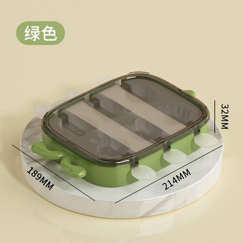 CheerfulSprouts卡通雪糕模具食品級家用做冰棍冰棒冰淇淋模具矽膠DIY棒盒冰模具-細節圖7