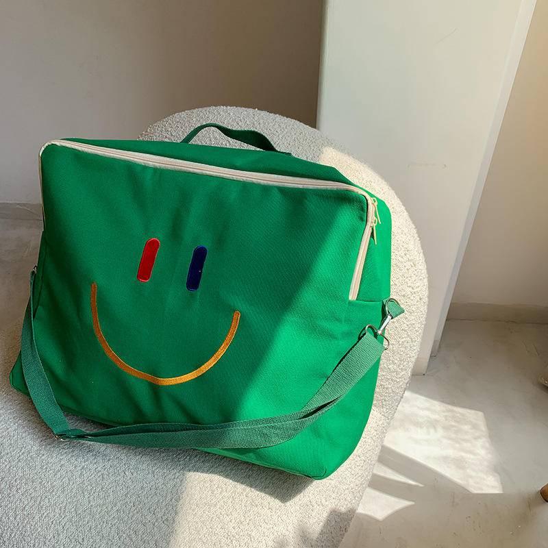 簡約加厚帆布質感雜物收納袋 衣服整理收納袋 旅行袋 置物袋 北歐收納 日系簡約風格收納 拉鍊袋 棉布袋  無印風可水洗-細節圖8