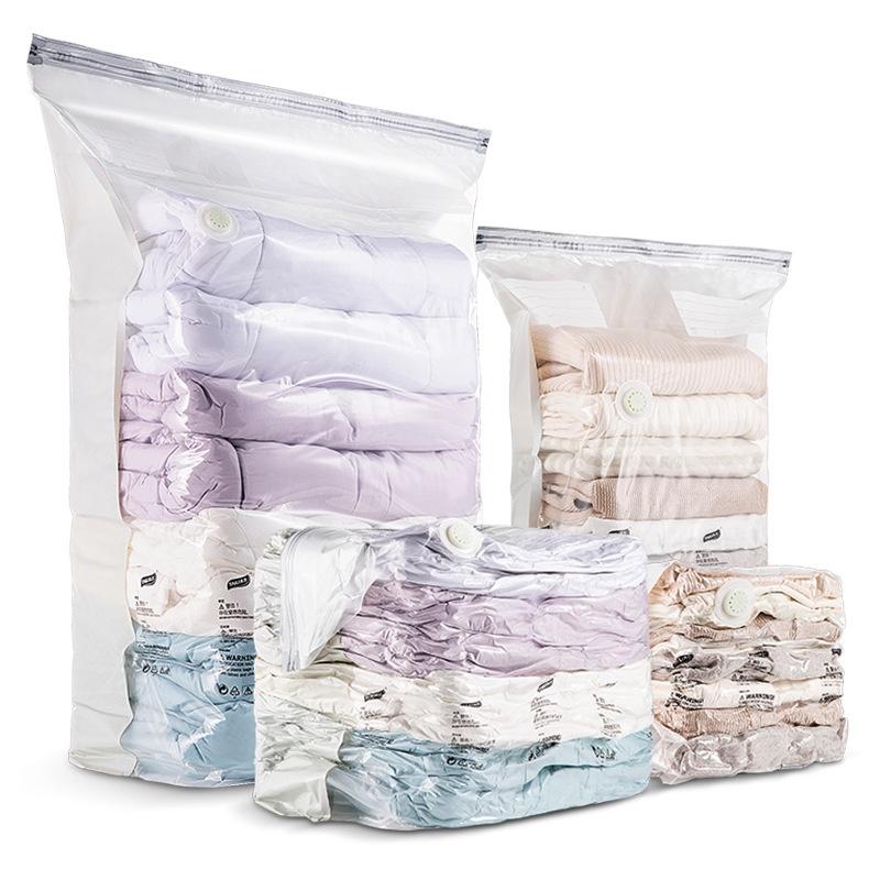 【恬誠生活】太力真空壓縮袋收納袋 免抽氣真空袋衣物 旅行收納棉被衣櫃收納-細節圖4