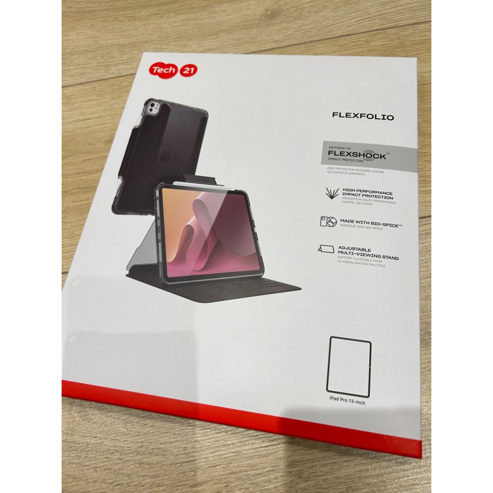 Tech21 FlexFolio Tint 保護殼，適用於 13 吋 iPad Pro-細節圖2