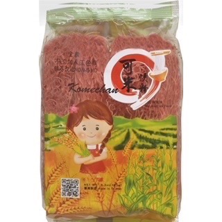 可米紅麴風味炊粉（箱購）可米炊粉養生系列 細米粉 米粉湯 炒米粉 細粉 新竹米粉 南瓜米粉 綠藻米粉 紅麴米粉-規格圖1