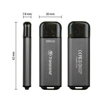 Transcend 創見JetFlash920 256GB USB3.2高速高耐用隨身碟-細節圖3