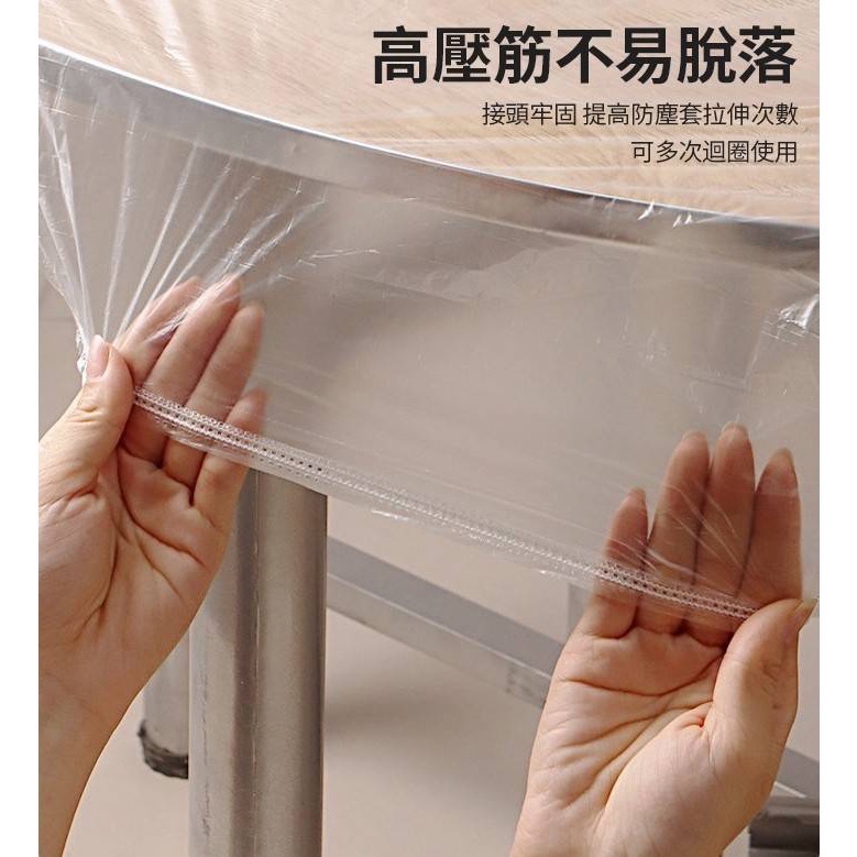 防油汙水一次性薄膜桌布（10入）-細節圖2