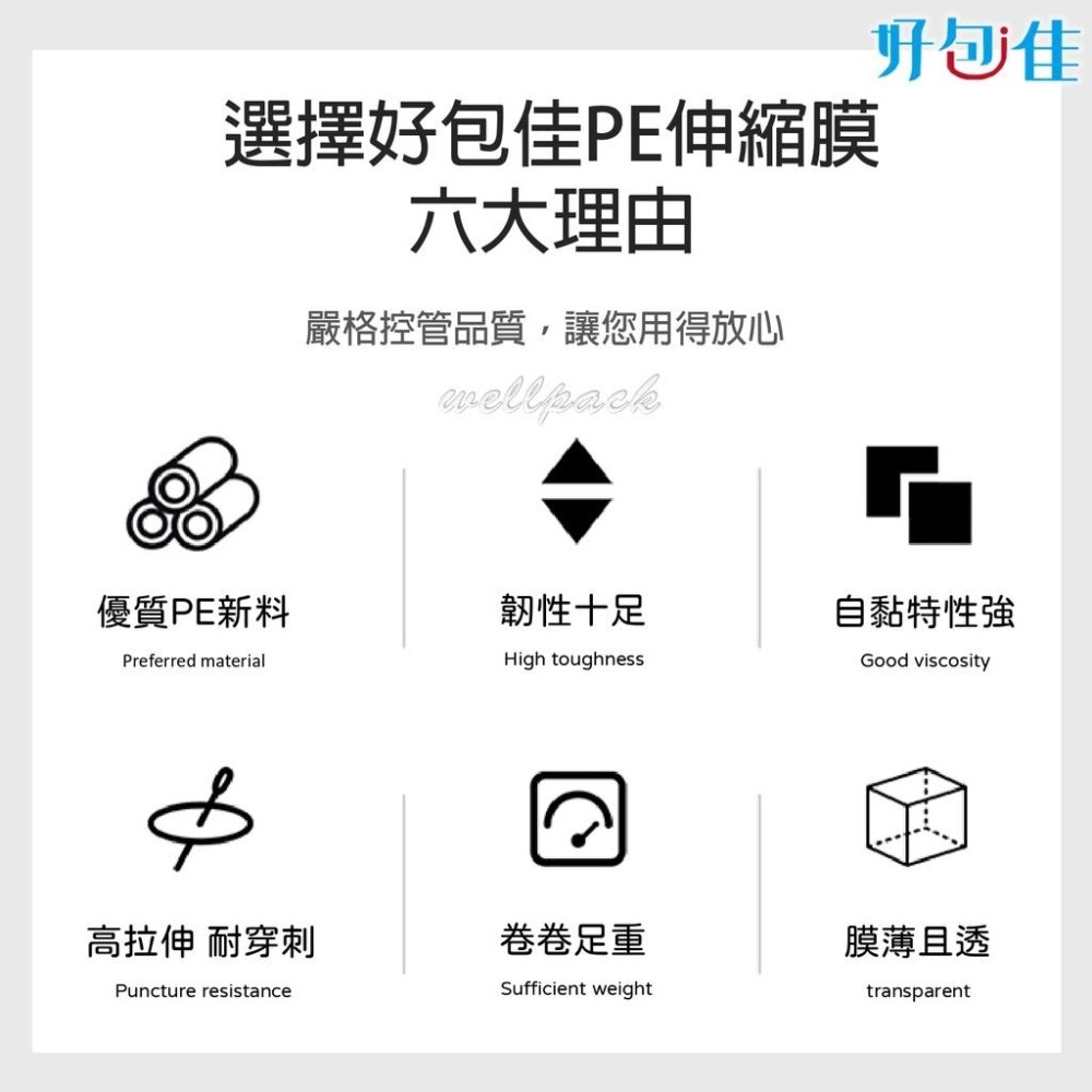 【好包佳】台灣製造 PE膠膜 短膜 保潔膜 嫁接膜 打包膜 皂膜 嫁接帶 保鮮膜 伸縮膜 肥皂膠膜 纏繞膜-細節圖2