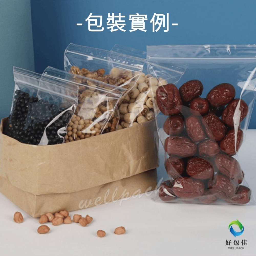 【好包佳】透明PP夾鏈袋 無紅線 飾品夾鏈袋 0~6號 包裝袋 SGS認證 密封袋 餅乾袋 糖果袋 食品袋 飾品袋-細節圖6