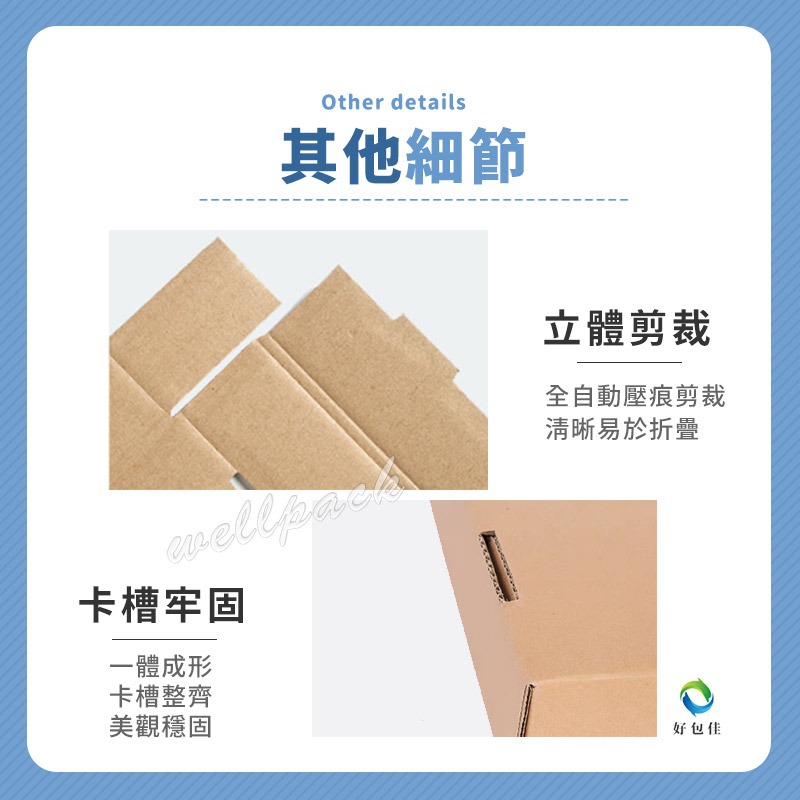 【好包佳】耐壓加硬 飛機盒 打包盒 宅配盒 禮品盒 小紙盒 快遞盒 宅配盒 包裝盒 掀蓋式紙盒 牛皮紙盒 瓦楞紙盒-細節圖4
