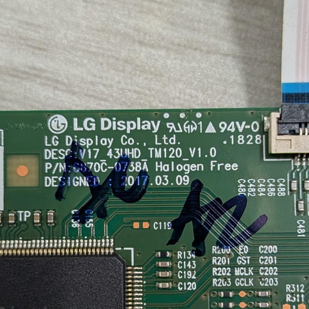 原廠 RANSO 聯碩 55R4K-S3 邏輯板 6870C-0738A 拆機良品-細節圖2