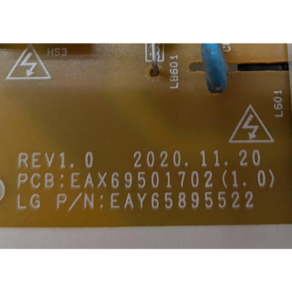 原廠 LG 樂金 55NANO76SPA 電源板 LGP55NT-21U1 EAX69501702 拆機良品-細節圖2