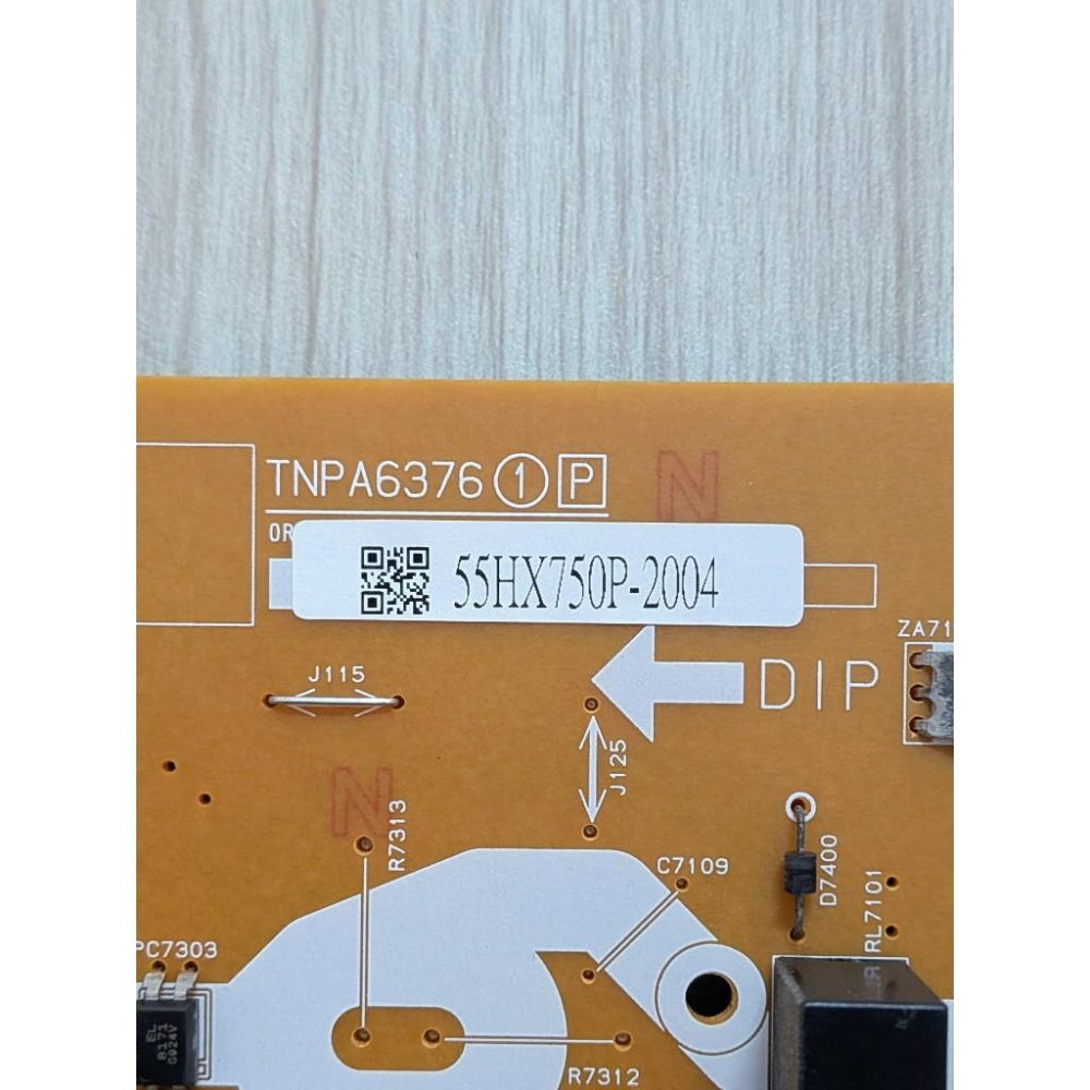 原廠 PANASONIC 國際 TH-55HX750W 電源板 TNPA6376 拆機良品-細節圖2