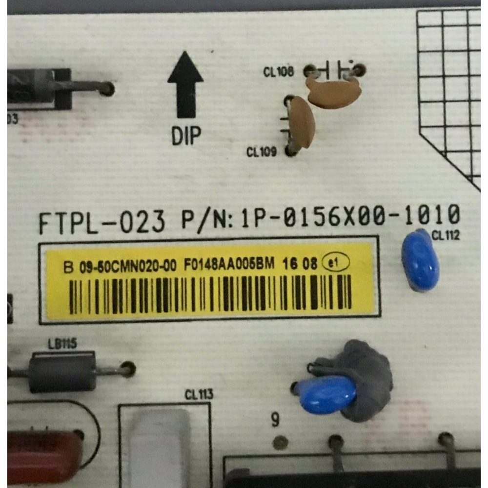 原廠 INFOCUS 鴻海 XT-50IP800  電源板 1P-0156X00-1010 FTPL-023 拆機良品-細節圖2
