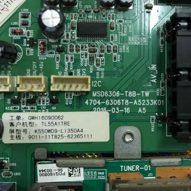 台灣原廠 TECO 東元 TL55A1TRE 主機板、電源板、邏輯板 拆機良品-細節圖2