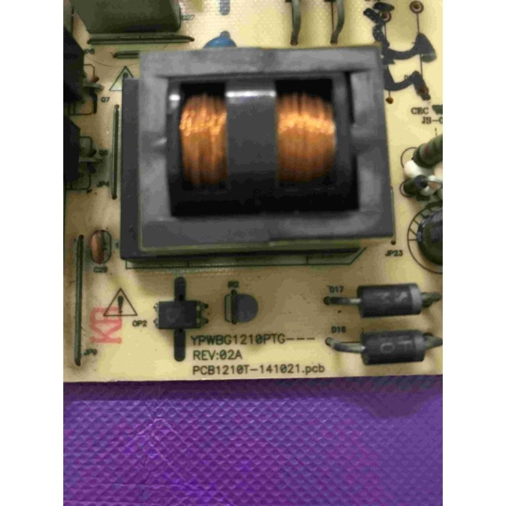 台灣原廠 SAMPO 聲寶 電視型號 EM-55RA15D 電源板 YPWBG1210PTG  拆機良品-細節圖2