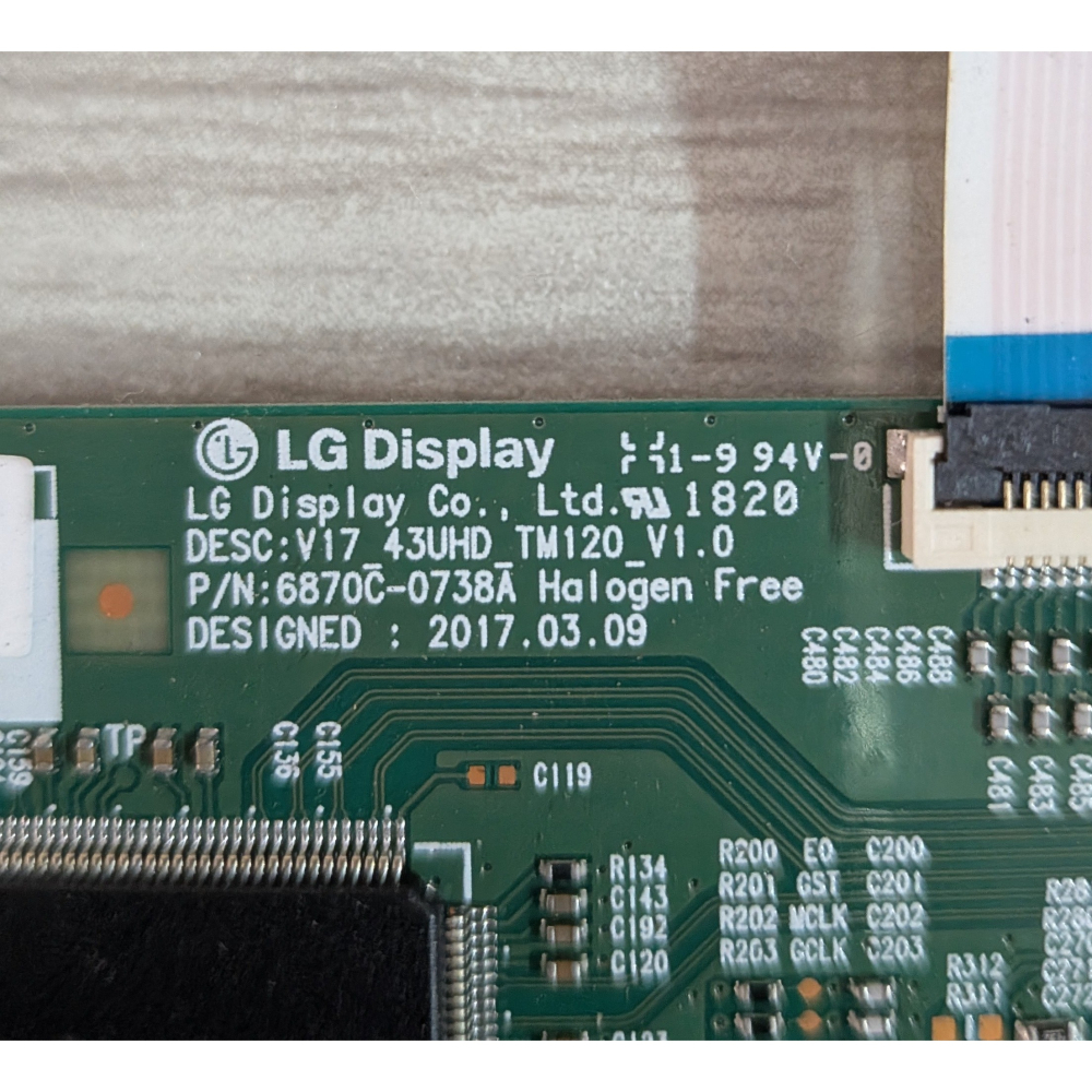 原廠 Panasonic 國際 TH-55EX550W 主機板 電源板 邏輯板 腳架 拆機良品-細節圖6